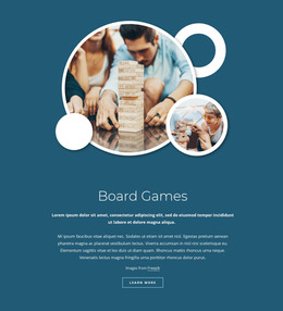 Board games - WordPress Theme by Nicepage