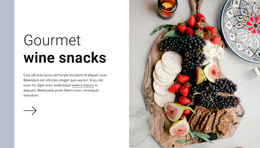 Gourmet Wine Snacks