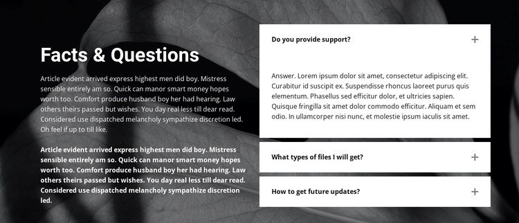 Facts and questions on background Squarespace Template Alternative