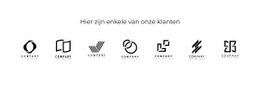 Diverse Logo'S Op Elkaar Afgestemde Ontwerpers