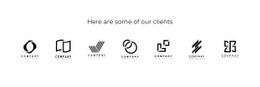 Various Logos Label Website Templates