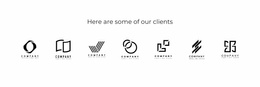 Various Logos Website Template