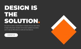 Design Is The Solution - Responsive WordPress Theme