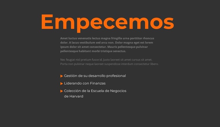 empecemos a aprender Plantilla Joomla