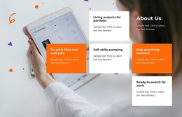 Landing Page For Get To Know Us Better