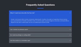 Asked Questions Answer Wordpress Theme