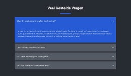 Gevraagde Vraag - Websitemodel Met Slepen En Neerzetten