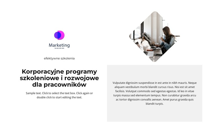 Korporacja Motyw WordPress