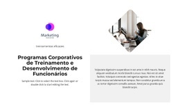 Corporação - HTML Website Maker