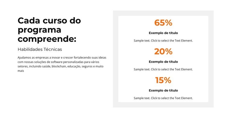 Contamos e analisamos Design do site