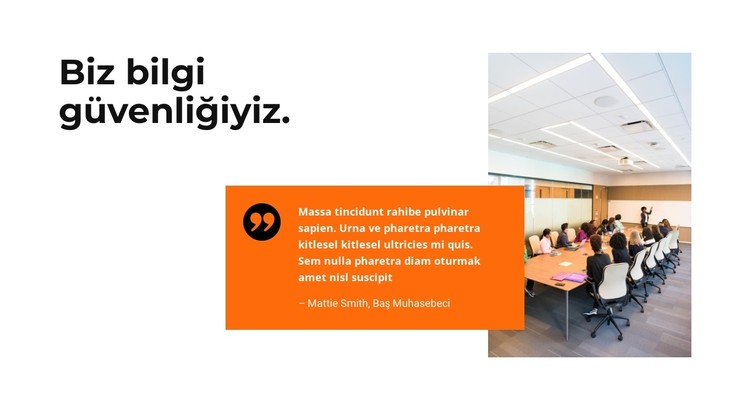 Gizli bilgi CSS Şablonu