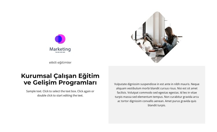 şirket CSS Şablonu