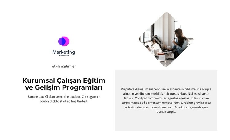 şirket HTML5 Şablonu