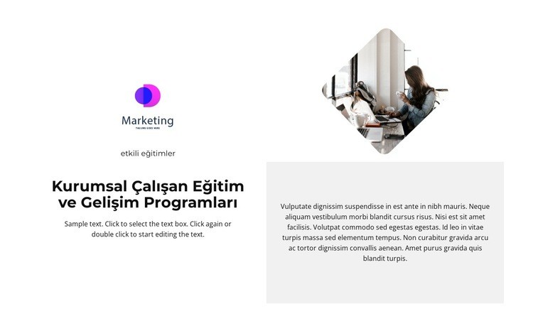 şirket Web Sitesi Oluşturucu Şablonları