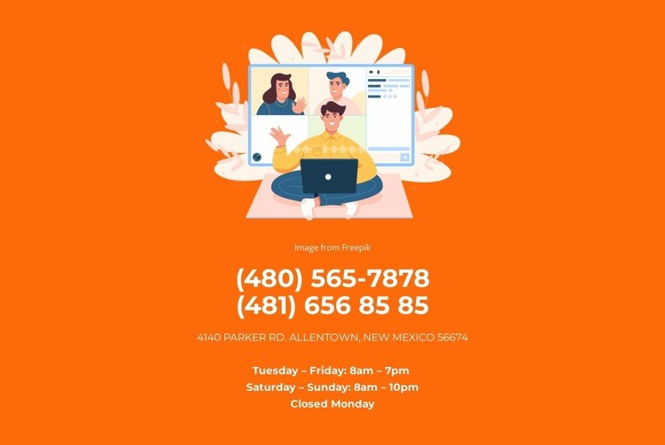 We will call if needed Webflow Template Alternative