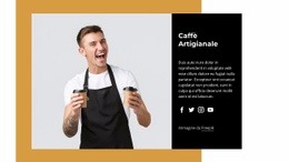 Caffè Ispirato Dai Nostri Viaggi Modello Reattivo HTML5