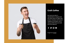 Coffee Inspired By Our Travels - Website Template