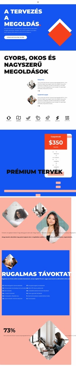 Új Megjelenés A Dizájnban – Személyes Webhelysablon
