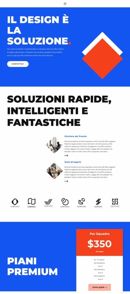 Il Modello Joomla Più Creativo Per Nuovo Look Nel Design