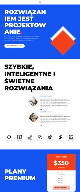 Nowy Wygląd W Projekcie - Przeciągnij I Upuść Stronę Docelową