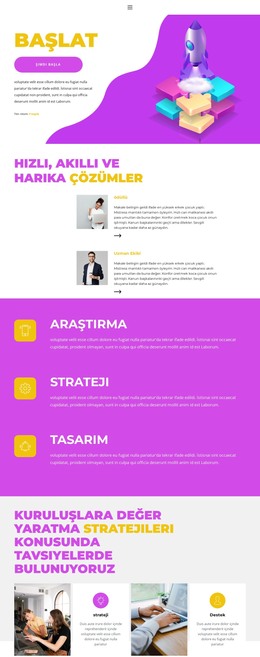 İyi Sonuç - HTML Sayfası Şablonu