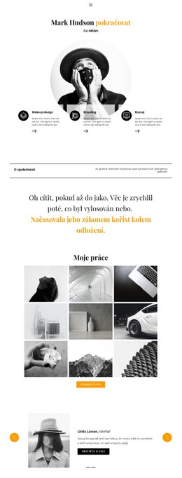 Životopis Webdesignéra – Zobrazit Funkci Elektronického Obchodu