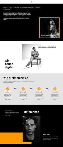 Organisation Eines Erfolgreichen Unternehmens - Einfache HTML-Vorlage