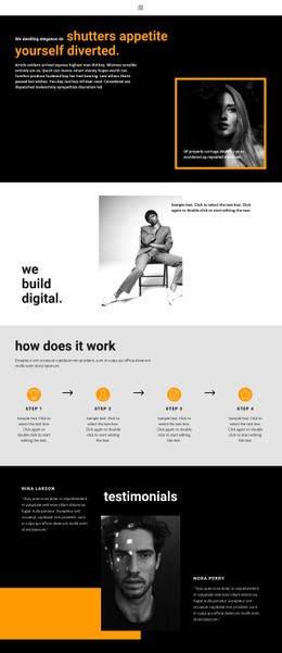 Ready To Use Html Code For Organization Of A Successful Business