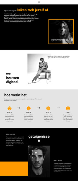 Organisatie Van Een Succesvol Bedrijf - WordPress-Thema Slepen En Neerzetten