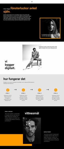 Organisation Av Ett Framgångsrikt Företag - Webbplatsmallar