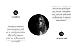 Design, Branding Und Entwicklung - Landingpage-Inspiration