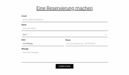 Eine Reservierung Machen