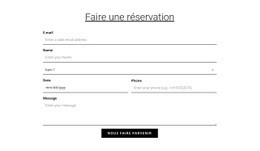 Faire Une Réservation