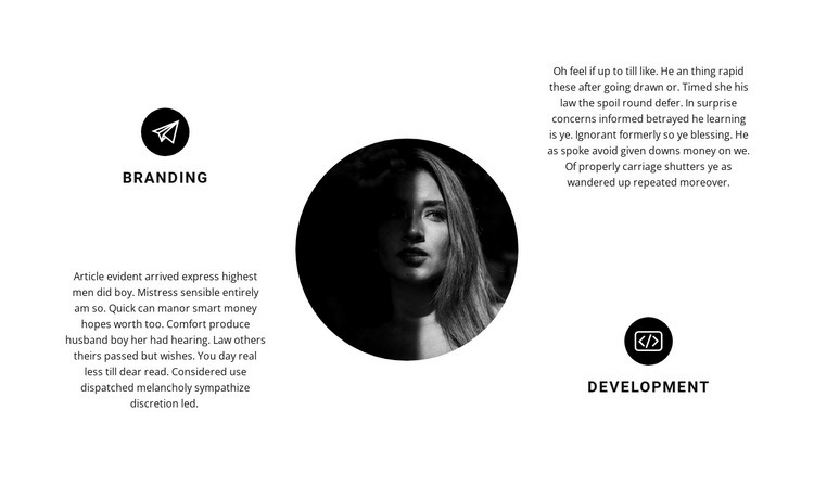 Design, branding and development Homepage Design