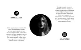 Tasarım, Markalaşma Ve Geliştirme Ücretsiz CSS Web Sitesi Şablonu