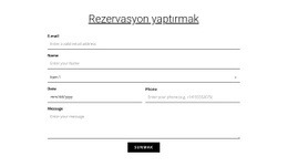 Rezervasyon Yaptırmak