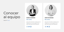 Nuevo Equipo - Plantilla De Diseño De Sitio Web