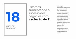 Modelo Joomla Mais Criativo Para Experiência Séria