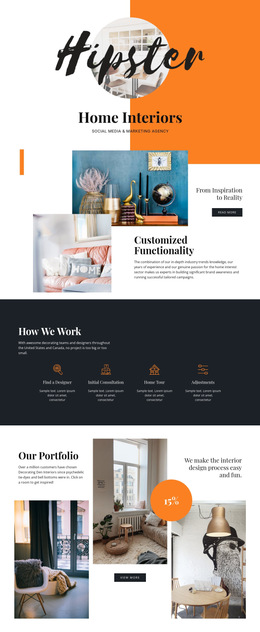 Hipster - Best HTML5 Template