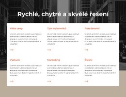 Strategická Transformace – Šablona HTML A CSS