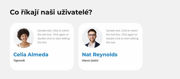 Naši uživatelé sdílejí Šablona HTML