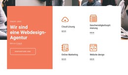 Webdesign Für Startups HTML5-Vorlage