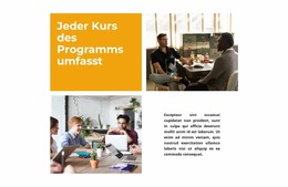 Wer Sind Unsere Kurse - Anpassbare Professionelle Joomla-Vorlage