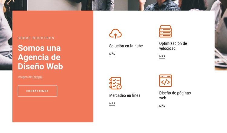 Diseño web para startups Plantilla HTML