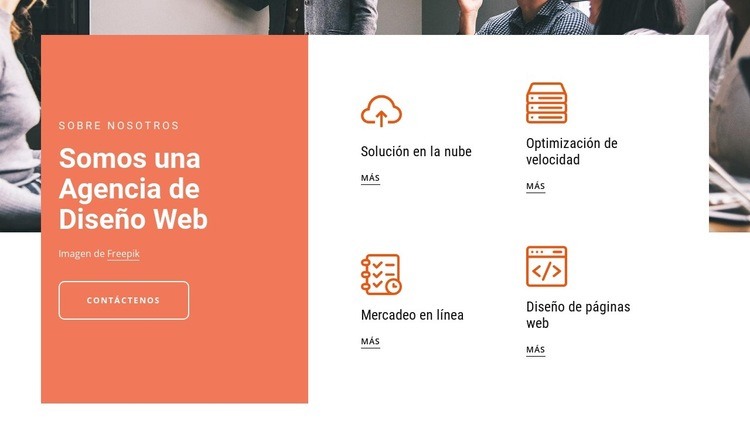 Diseño web para startups Plantilla