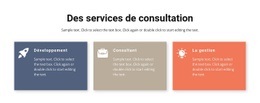 Conception De Sites Web Polyvalents Pour Conseil Et Gestion