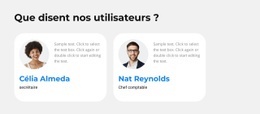 Nos Utilisateurs Partagent