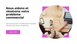 Accompagnement Au Développement Commercial Modèle CSS Simple