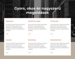 Stratégiai Átalakulás - HTML- És CSS-Sablon