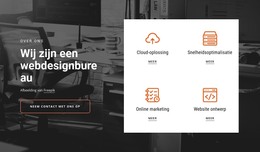 Webpagina Voor Unieke Oplossingen